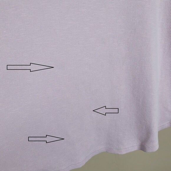 Duluth Trading Size XXL Makers Studio Cotton Rib Henley Long Sleeve Top Pink - Picture 9 of 12